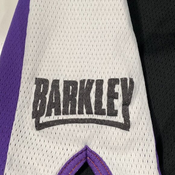 Vintage Nike CB34 Barkley Black / Purple Mesh Shorts - Picture 2 of 9